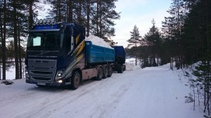 Volvo FH12 -14 Snökärning Vasaloppet